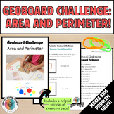 Geoboard Challenge: Area and Perimeter Race! (3rd Grade)