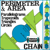 Area and Perimeter Rectangles, Triangles, Circles, Trapezo
