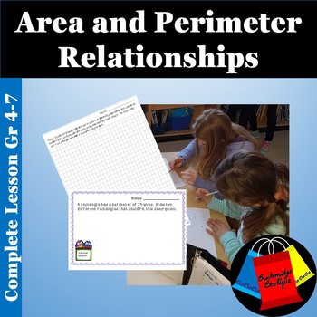 Preview of Area and Perimeter Relationships