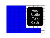 Area and Perimeter Riddles Task Cards