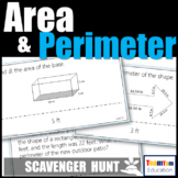 Area and Perimeter Scavenger Hunt