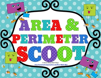 Preview of Area and Perimeter Scoot