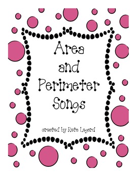 Preview of Area and Perimeter Songs