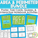Area and Perimeter Squares & Rectangles Interactive Notebo