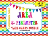 Area and Perimeter Task Cards 3rd Grade