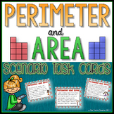 Area and Perimeter Task Cards (Square Units)