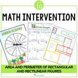 Area and Perimeter Unit | 3rd Grade Small Group Math Intervention