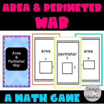 Preview of Area and Perimeter Activity War Game