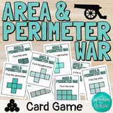 Area and Perimeter War Math Game to Practice Tiling by Cou