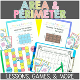 Area and Perimeter Worksheets | Activities | Lessons 