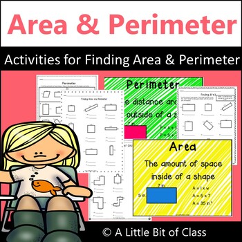 Preview of Area and Perimeter Worksheets | Area and Perimeter Activities 