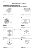 Area and Perimeter of Composite Figures Worksheet with qui