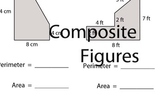 Area and Perimeter of Composite Figures