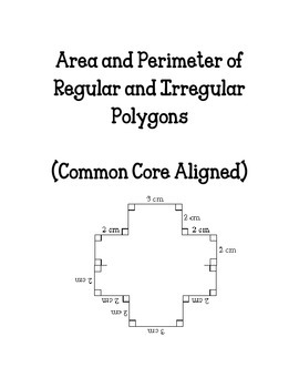 the area of polygons common core geometry homework answers