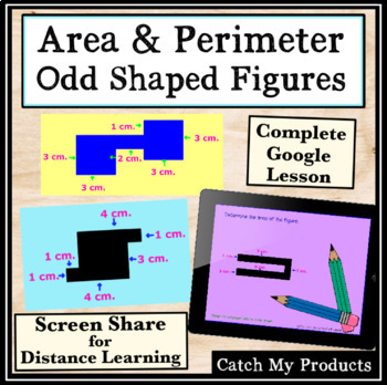 Preview of Area and Perimeter of Irregular Shapes