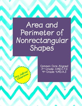 Preview of Area and Perimeter of Non-rectangular Shapes