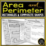Area and Perimeter of Rectangles and Composite Shapes | Ir