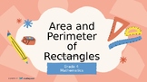 Area and Perimeter of a Rectangle Digital Download