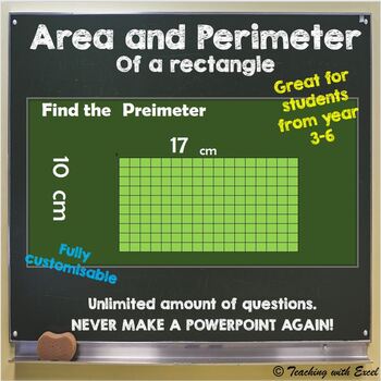 Preview of Area and Perimeter of a rectangle