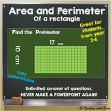 Area and Perimeter of a rectangle