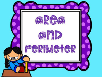 Preview of Area and Perimeter ppt.