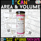 6th Grade Math Game | Area & Volume