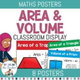 Area and Volume Posters | Maths Posters