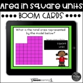 Area in Square Units Boom Cards™ - Digital Task Cards