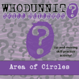 Area of Circles  Whodunnit Activity - Printable & Digital 