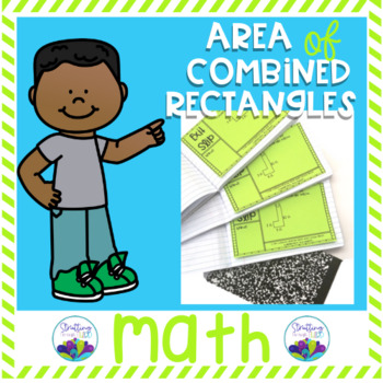 Preview of Area of Combined Rectangles FREEBIE