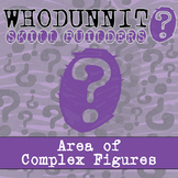 Area of Complex Figures Whodunnit Activity - Printable & D