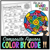 Area of Composite Figures Common Core Math Color By Number