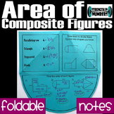 Area of Composite Figures Foldable Notes Interactive Notebook