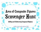 Area of Composite Figures Scavenger Hunt