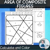 Area of Composite Figures Solve and Color TEKS 6.8a 6.8b M