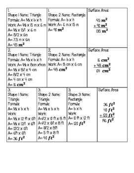 Area of Irregular Polygons Worksheet by MlynnA | TpT