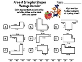 Area of Irregular Shapes Game: Thanksgiving Math Activity 