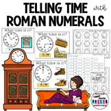 Roman Numerals telling time  Google Slides™