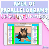 Area of Parallelograms | Color by Number |