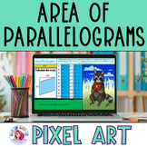 Area of Parallelograms Pixel Art