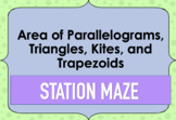 Area of Parallelograms, Triangles, Kites, and Trapezoids S