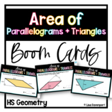 Area of Parallelograms and Triangles - High School Geometr