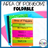 Area of Polygons Foldable