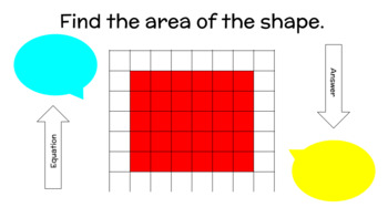 Preview of Area of Rectangles