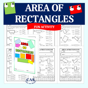 Preview of Area of Rectangles Fun Activity