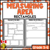 Area of Rectangles Worksheets | Metric mm cm m km
