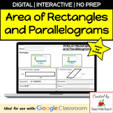 Area of Rectangles and Parallelograms | Distance Learning 