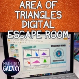 Area of Triangles Digital Escape Room