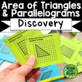 Area of a Triangle & Parallelogram Discovery Lesson
