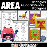 Area of Triangles, Quadrilaterals, and Polygons Activities
